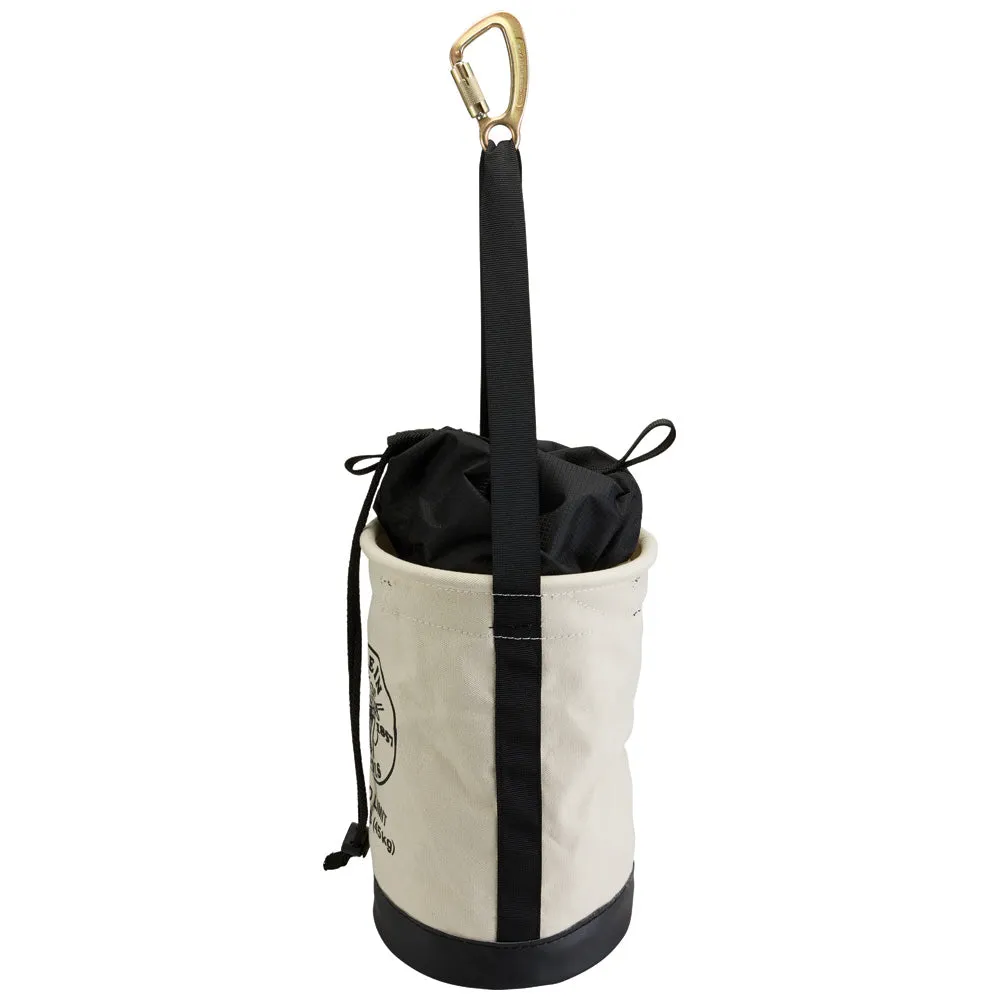 Klein Tools 5114DSC Heavy Duty Drawstring Close Bucket, 17-Inch