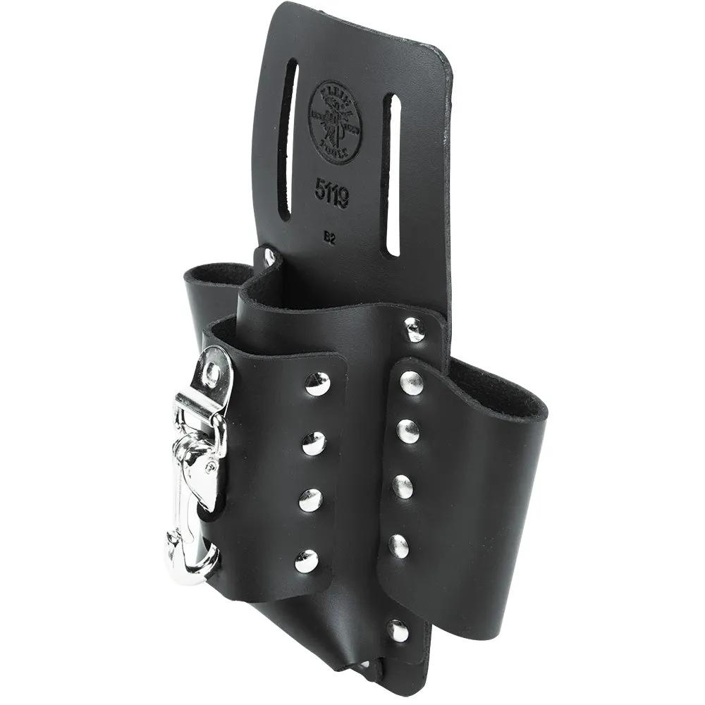 Klein Tools 5119 4 Pocket Tool Pouch 6-1/2'' x 8-1/2''