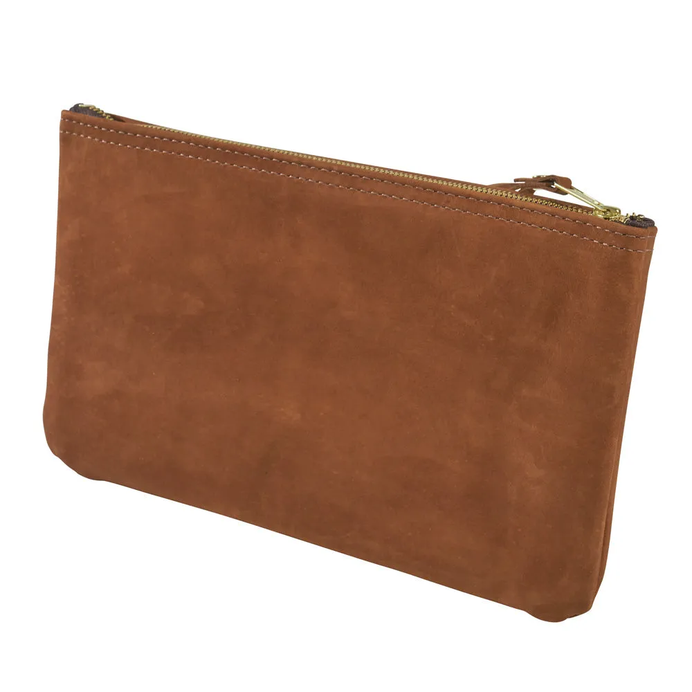Klein Tools 5139L Top-Grain Leather Zipper Bag