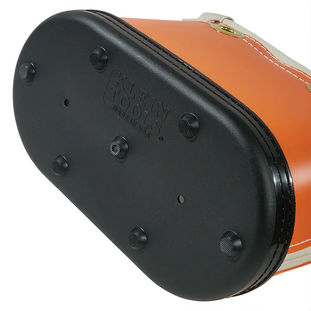 Klein Tools 5144BHHB Hard Body Oval Bucket Orange/White