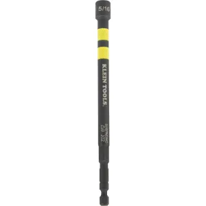 Klein Tools 516PNDHC Hollow Magnetic Color-Coded Power Nut Driver, 5/16"