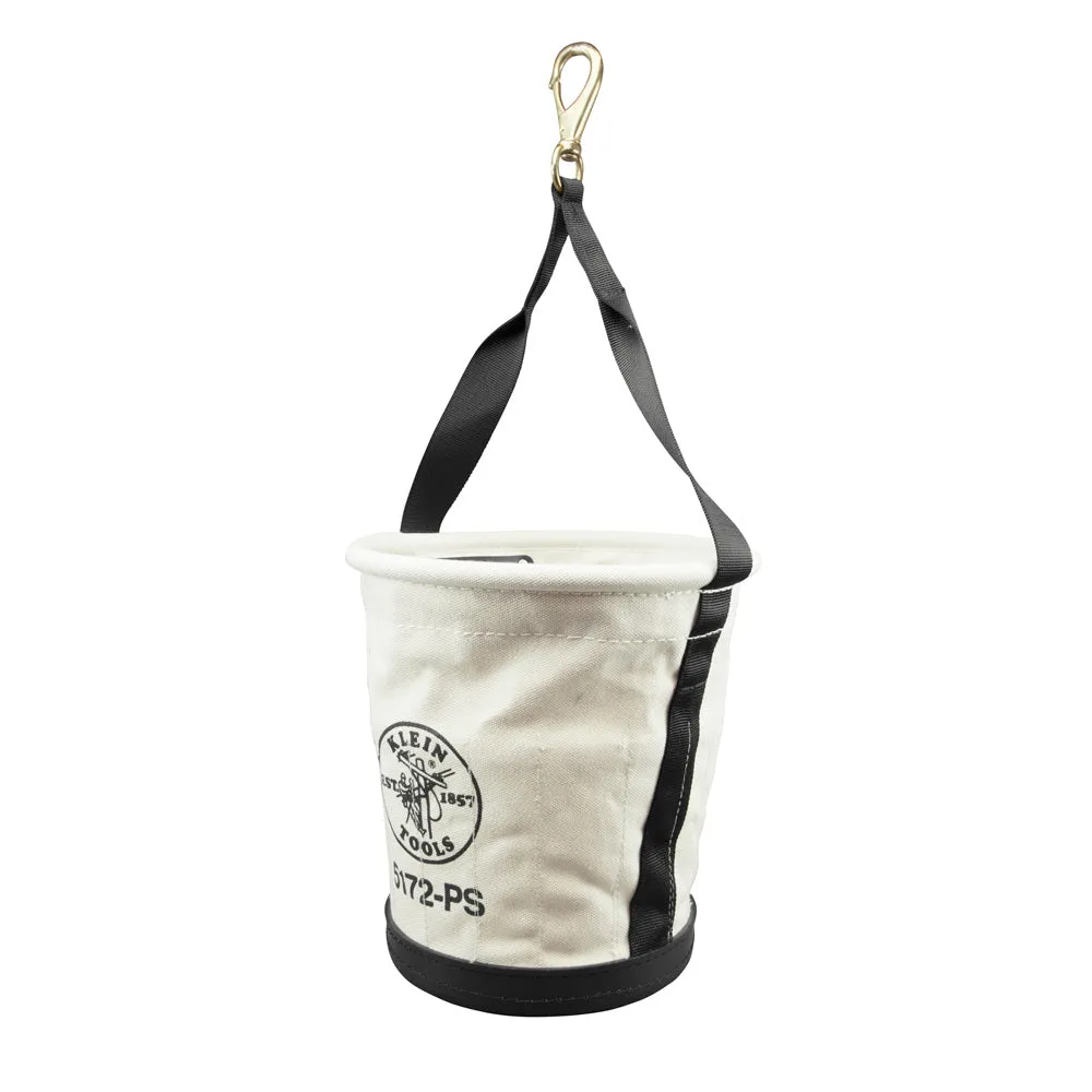 Klein Tools 5172PS Heavy-Duty Tapered Wall Bucket 15 Pocket