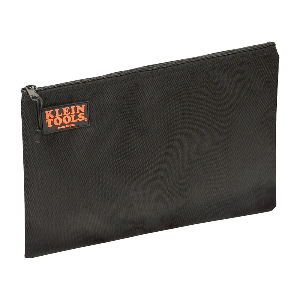 Klein Tools 5236 Contractor's Zipper Portfolio, Ballistic Nylon