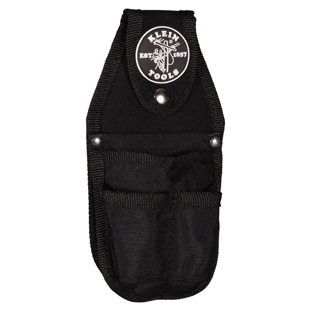 Klein Tools 5482 Back Pocket Tool Pouch, Snap Loop Belt Connection, Nylon