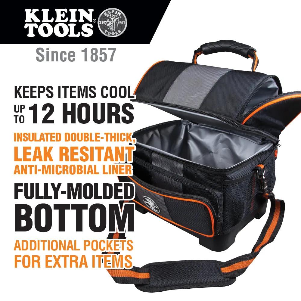 Klein Tools 55601 Tradesman Pro Soft Lunch Cooler, 12-Quart