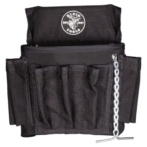Klein Tools 5719 PowerLine Series Electrician Tool Pouch, 18-Pocket