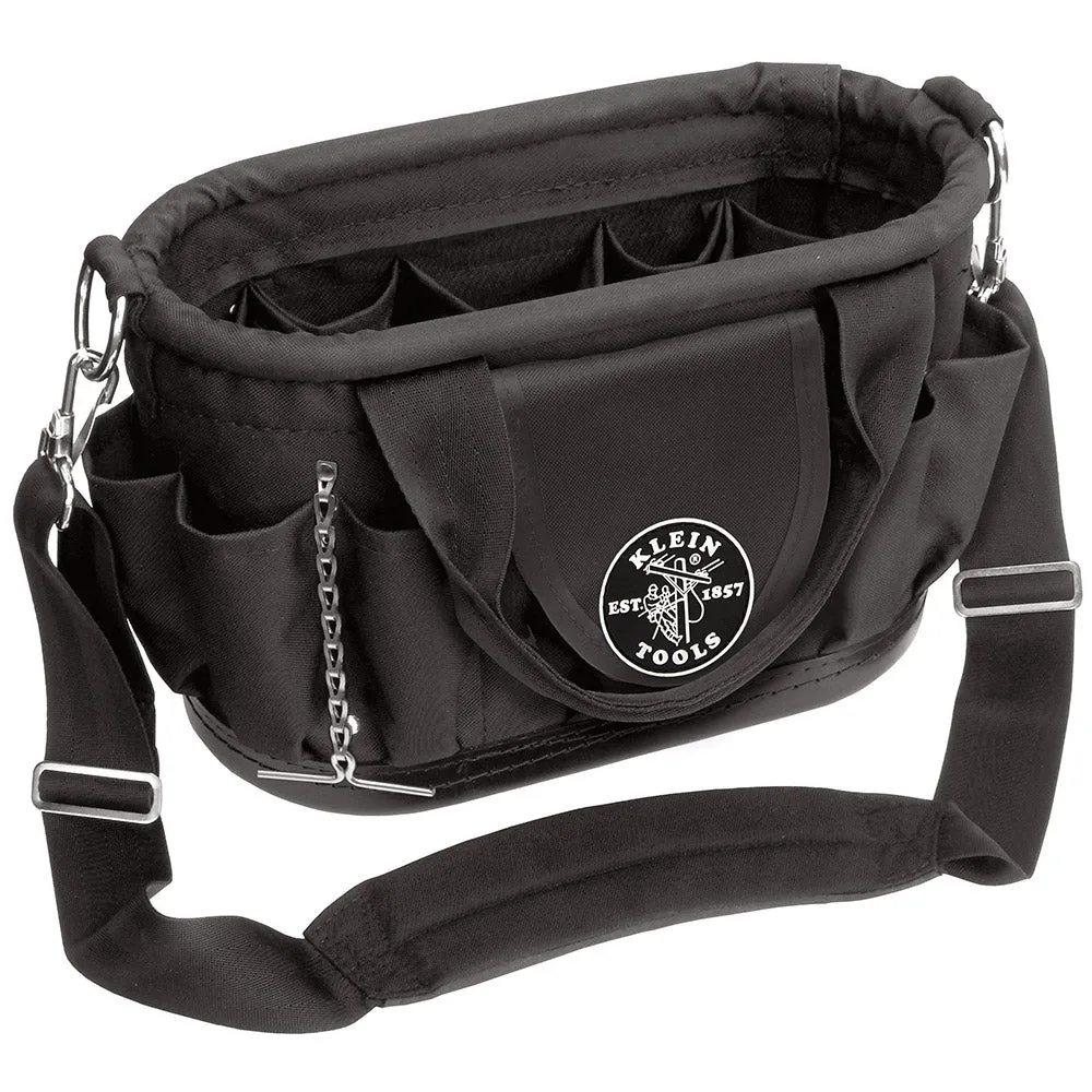 Klein Tools 58890 Tool Tote with 17 Pockets and Shoulder Strap