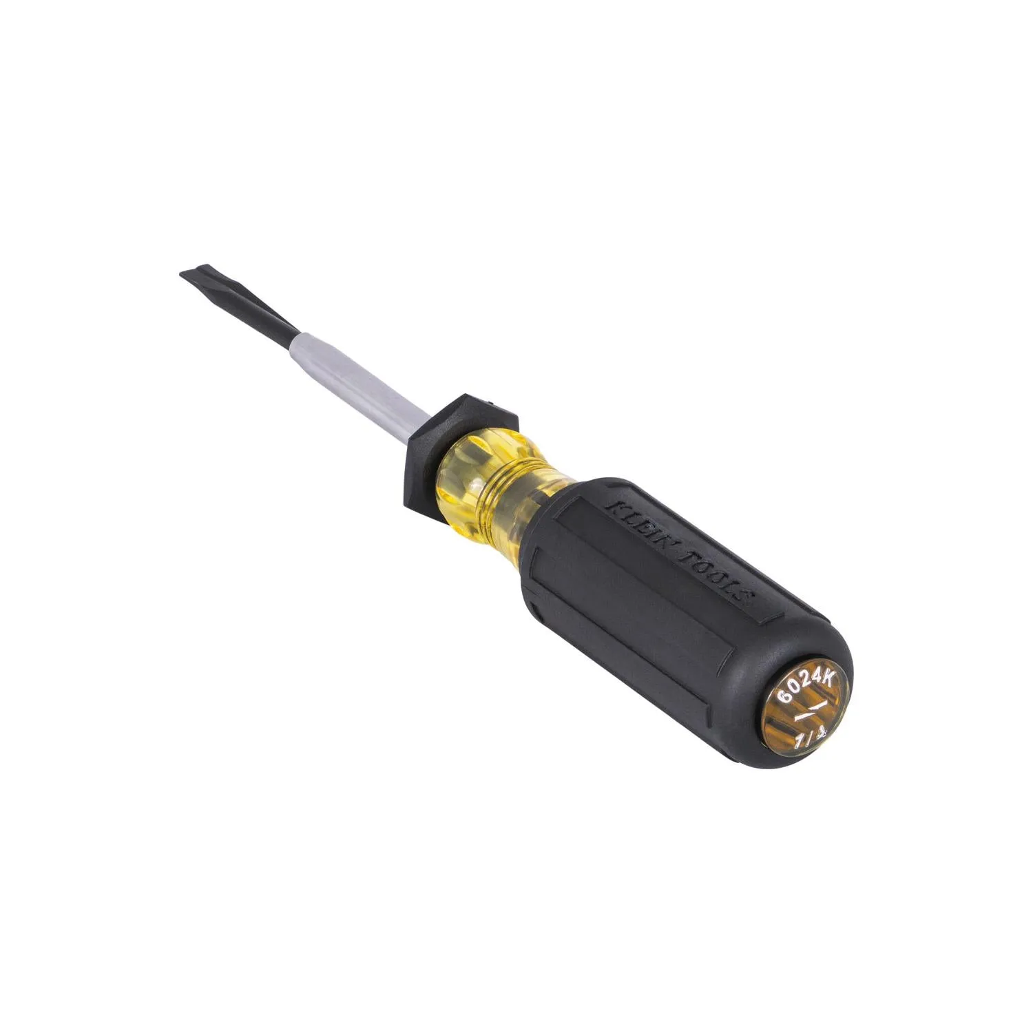 Klein Tools 6024K Slotted Screw Holding Driver, 1/4"