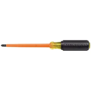 Klein Tools 603-4-INS Insulated #2 Phillips 4'' Shank Screwdriver