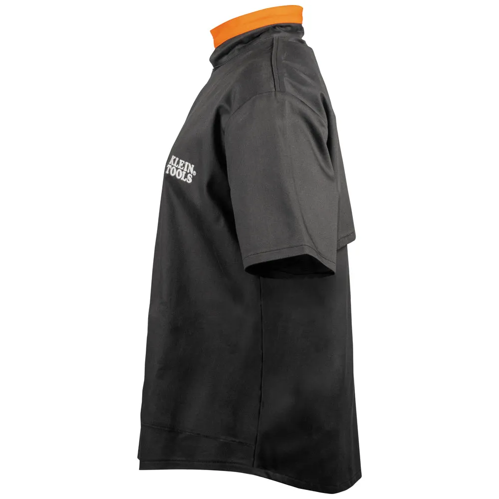 Klein Tools 60789 Flame-Resistant Welding Jacket with Removable Welding Sleeves, XL