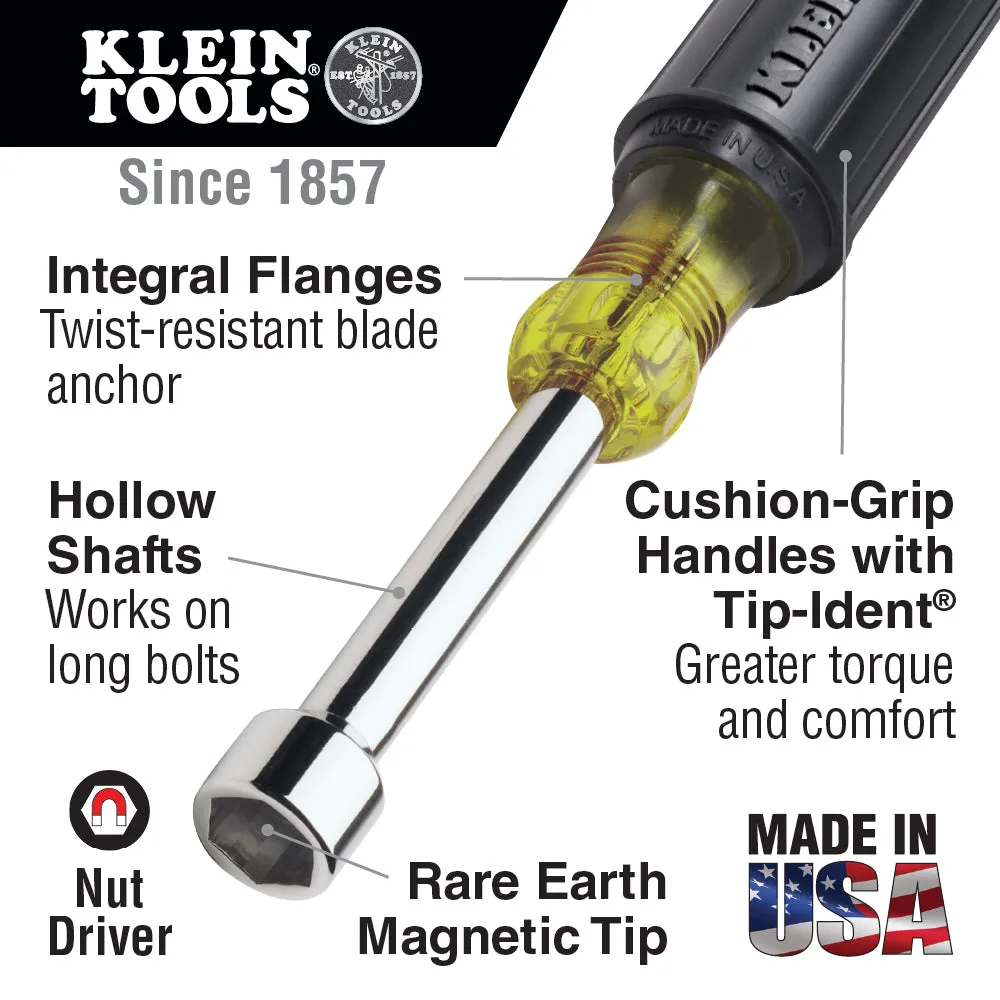 Klein Tools 630-3/8M 3/8-Inch Magnetic Tip Nut Driver