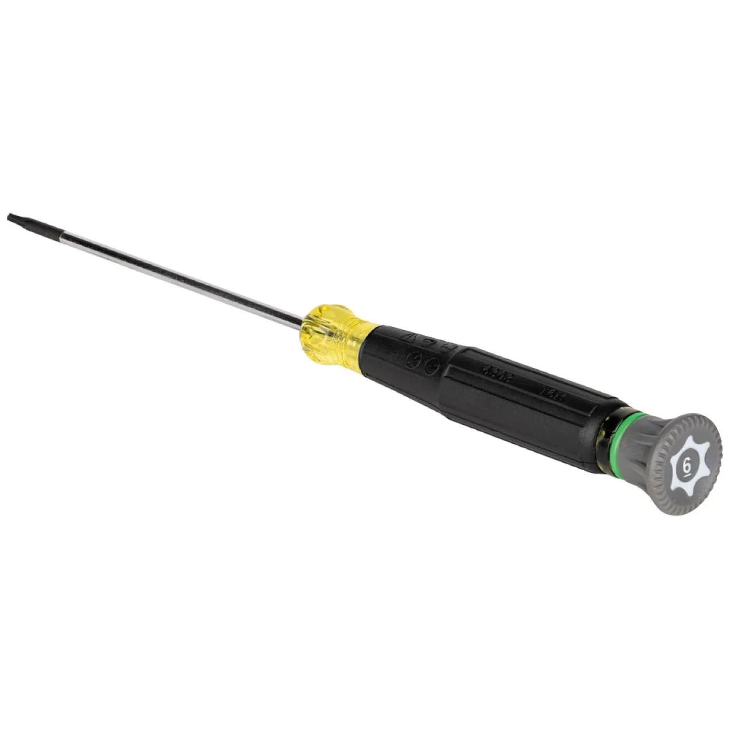 Klein Tools 6303 Precision Screwdriver, T6H TORX, 3" Shank