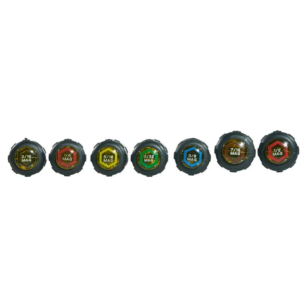 Klein Tools 631M Magnetic Nut Driver Set 3-Inch Shaft, 7 Piece