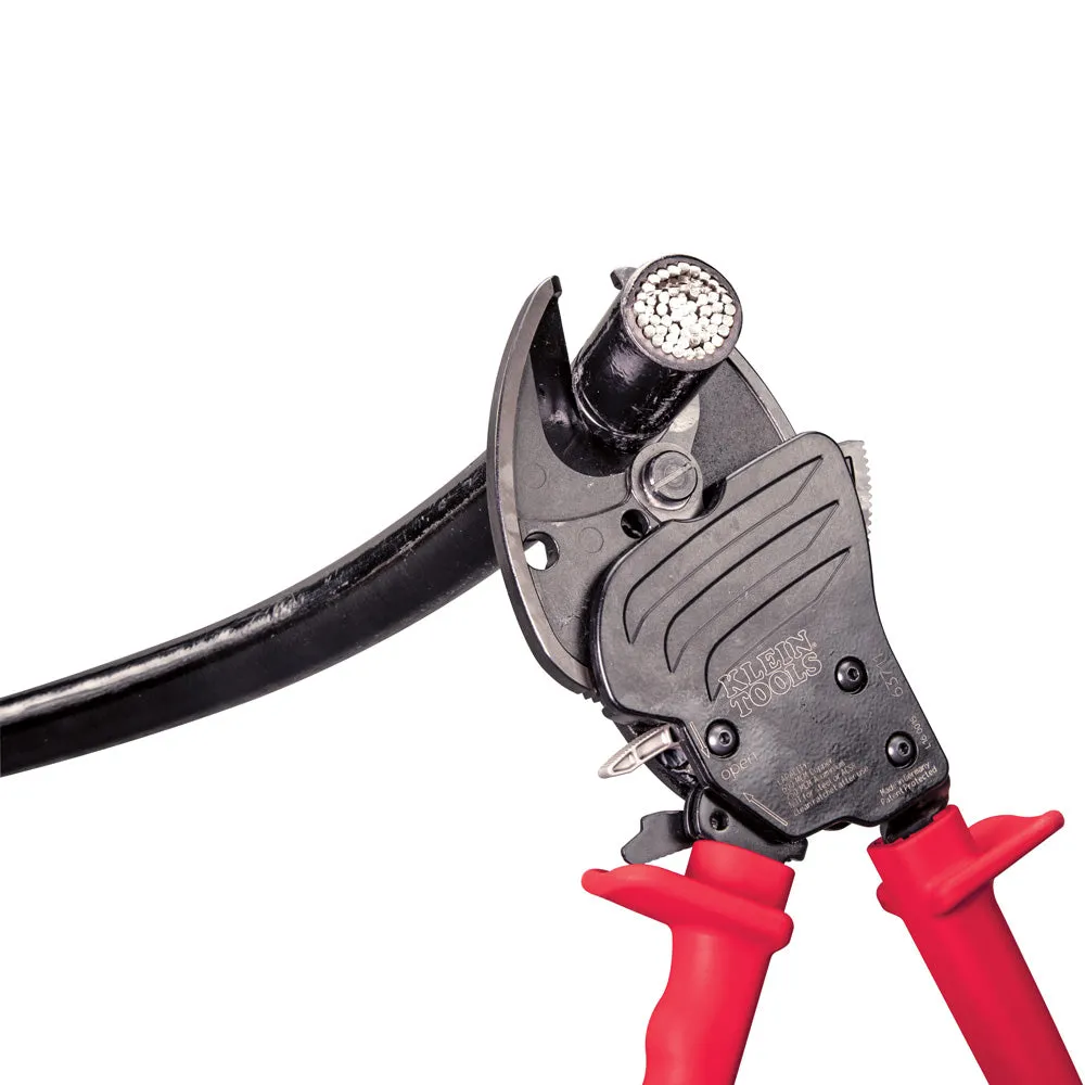 Klein Tools 63711 Open Jaw Ratcheting Cable Cutter