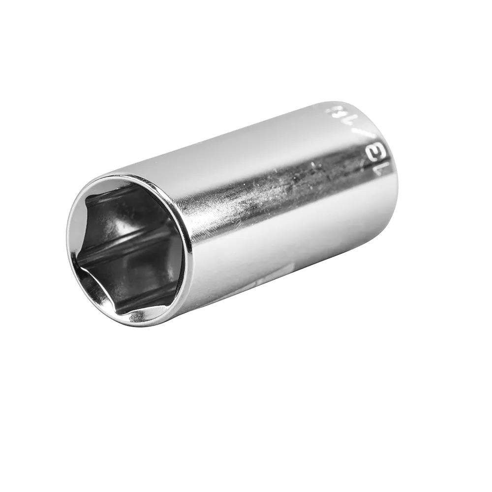 Klein Tools 65712 1/2-Inch Deep 6-Point Socket, 3/8-Inch Drive