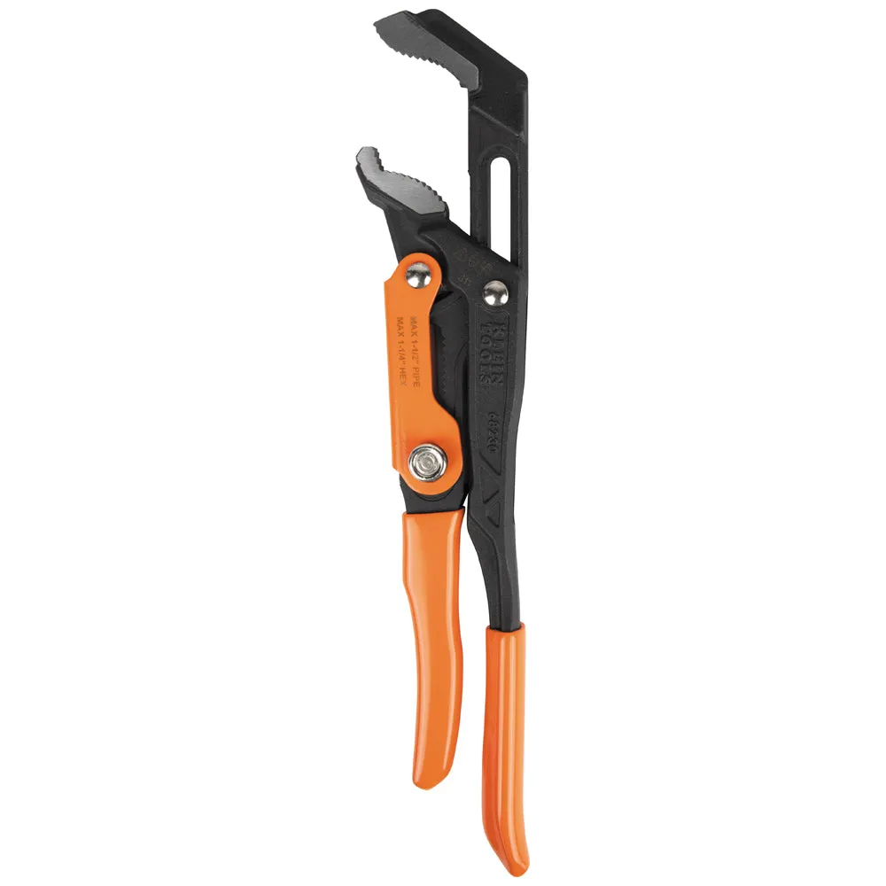 Klein Tools 68230 Quick-Adjust S-Jaw Pipe Wrench, 13"
