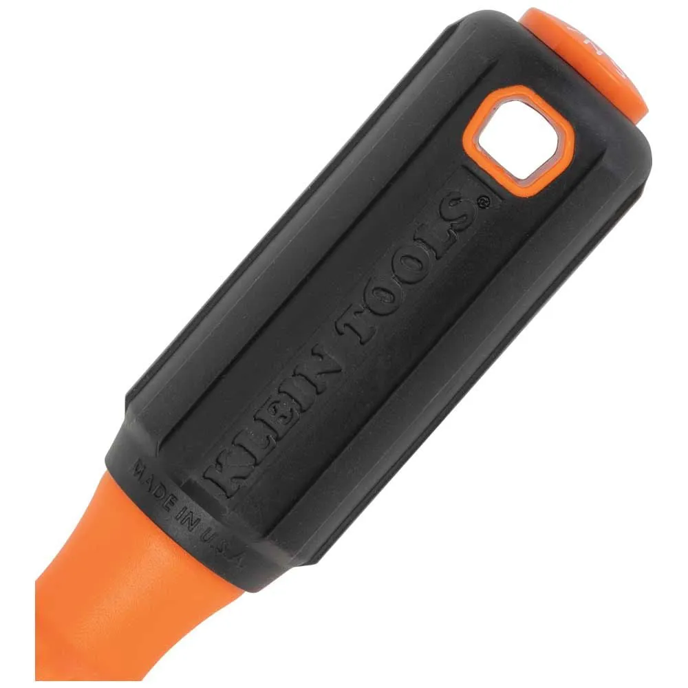 Klein Tools 6834INS Insulated Screwdriver, #2 Phillips Tip, 4-Inch Round Shank