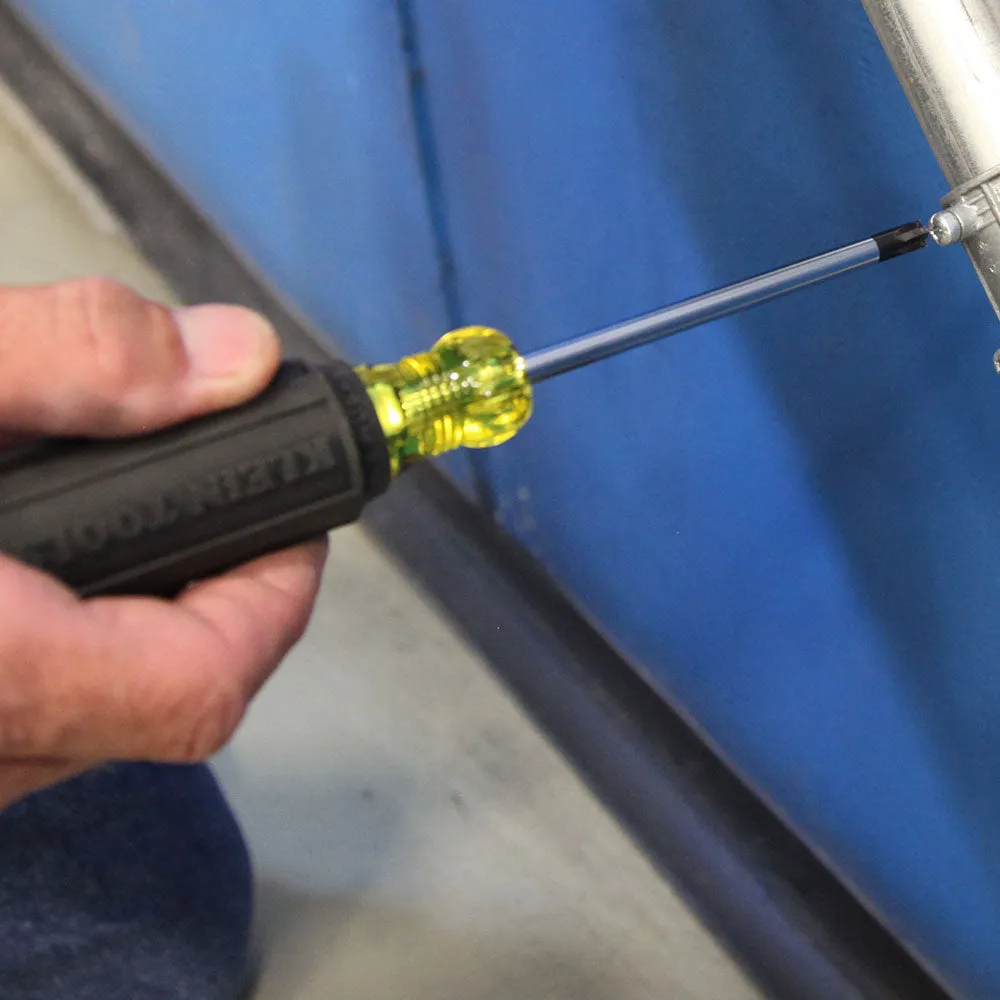 Klein Tools 7324 #2 Combo Tip Driver, 4-Inch Fixed Blade