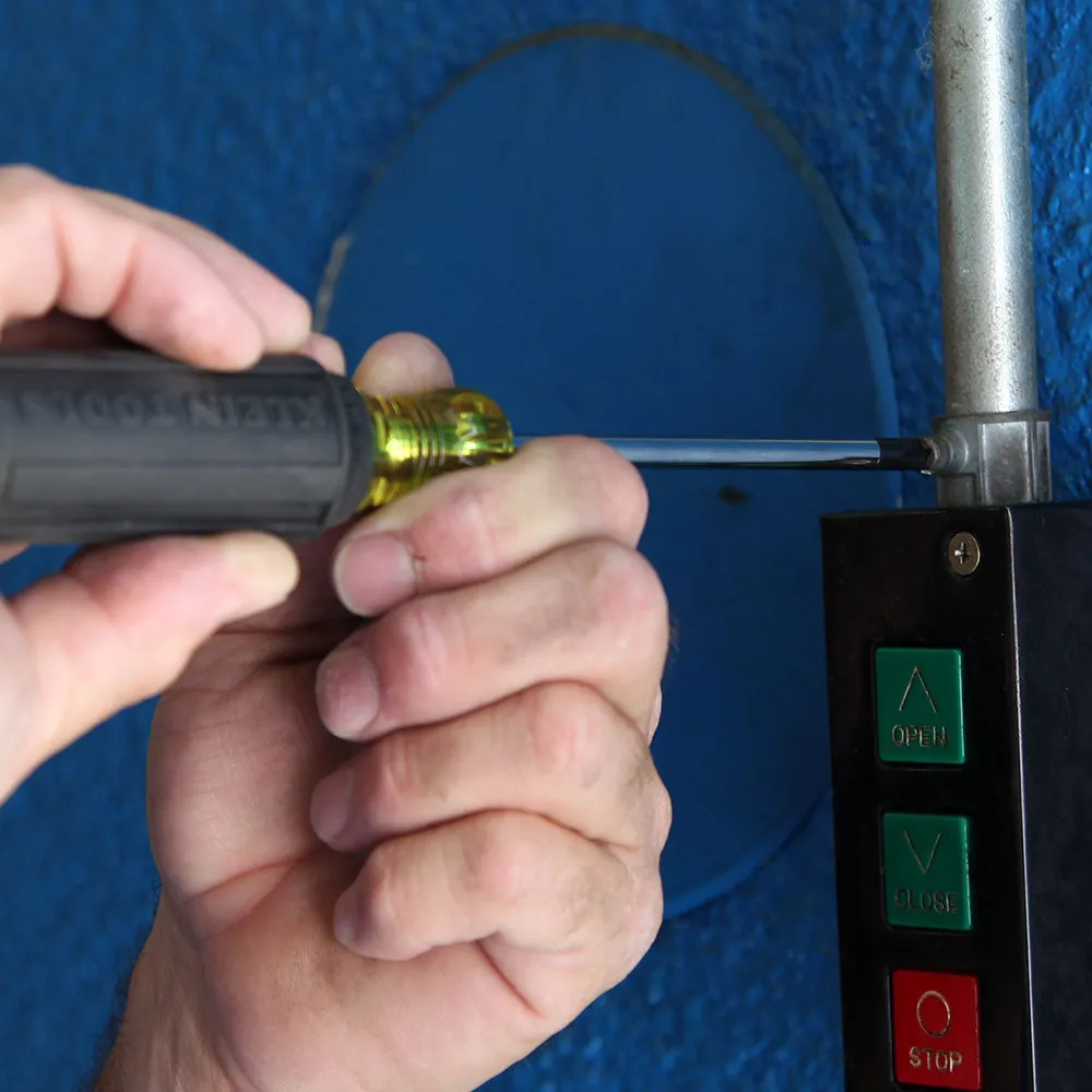 Klein Tools 7324 #2 Combo Tip Driver, 4-Inch Fixed Blade