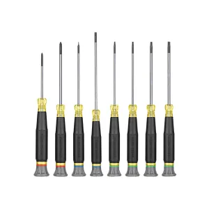 Klein Tools 85617 Precision Screwdriver Set, Slotted & Phillips & TORX, 8 Pc.