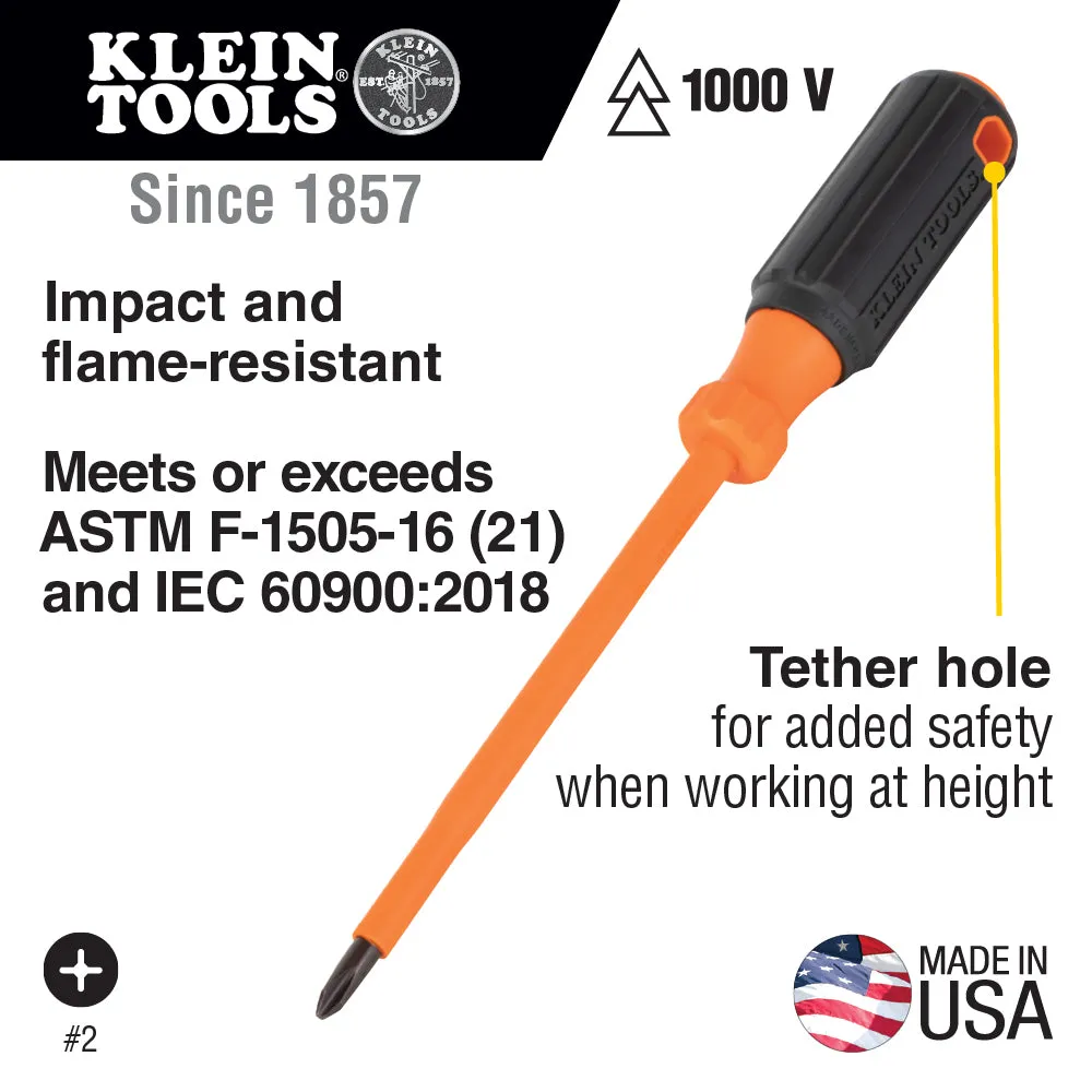 Klein Tools 85820 Color-Coded Screwdriver Set, 20 Pc.