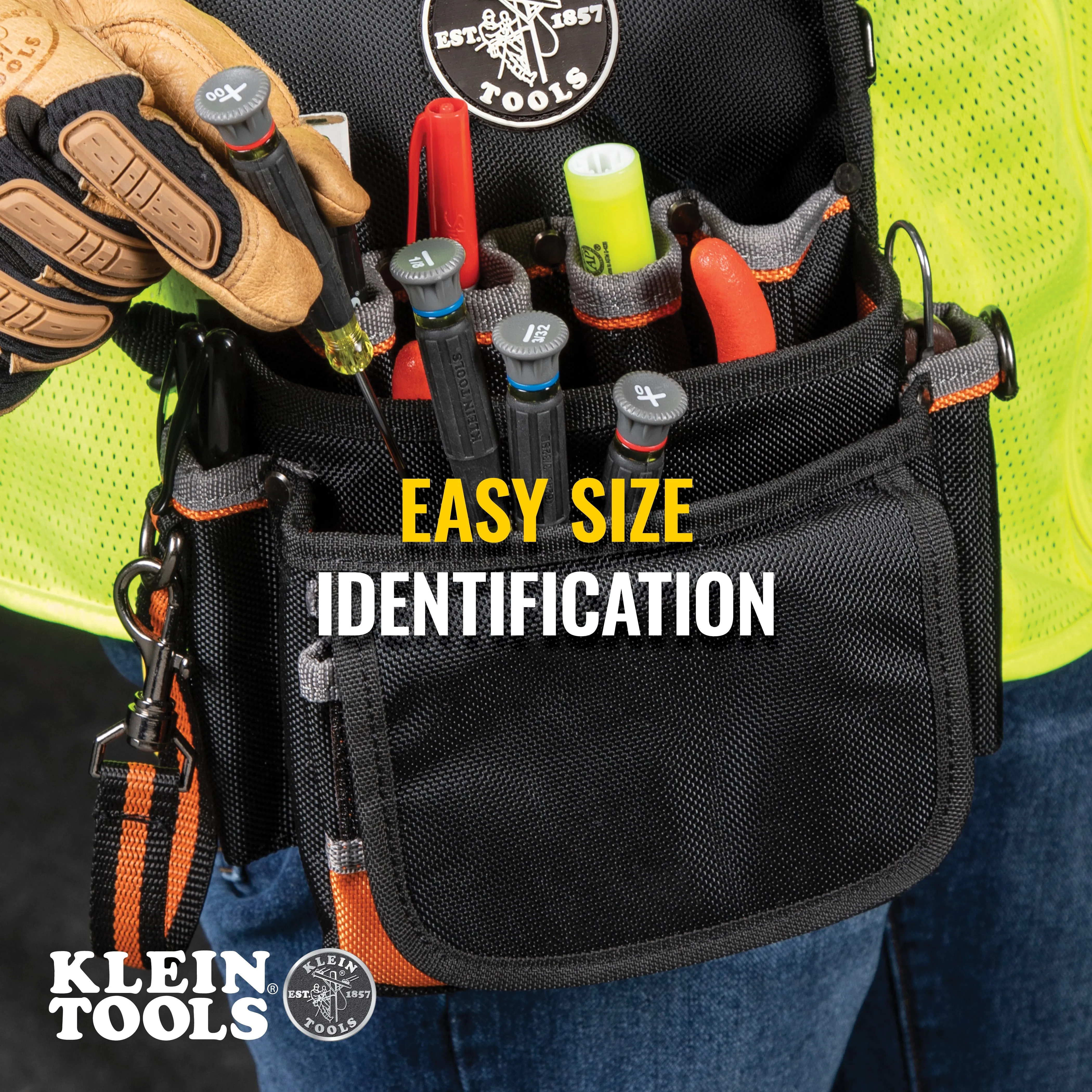 Klein Tools 85820 Color-Coded Screwdriver Set, 20 Pc.