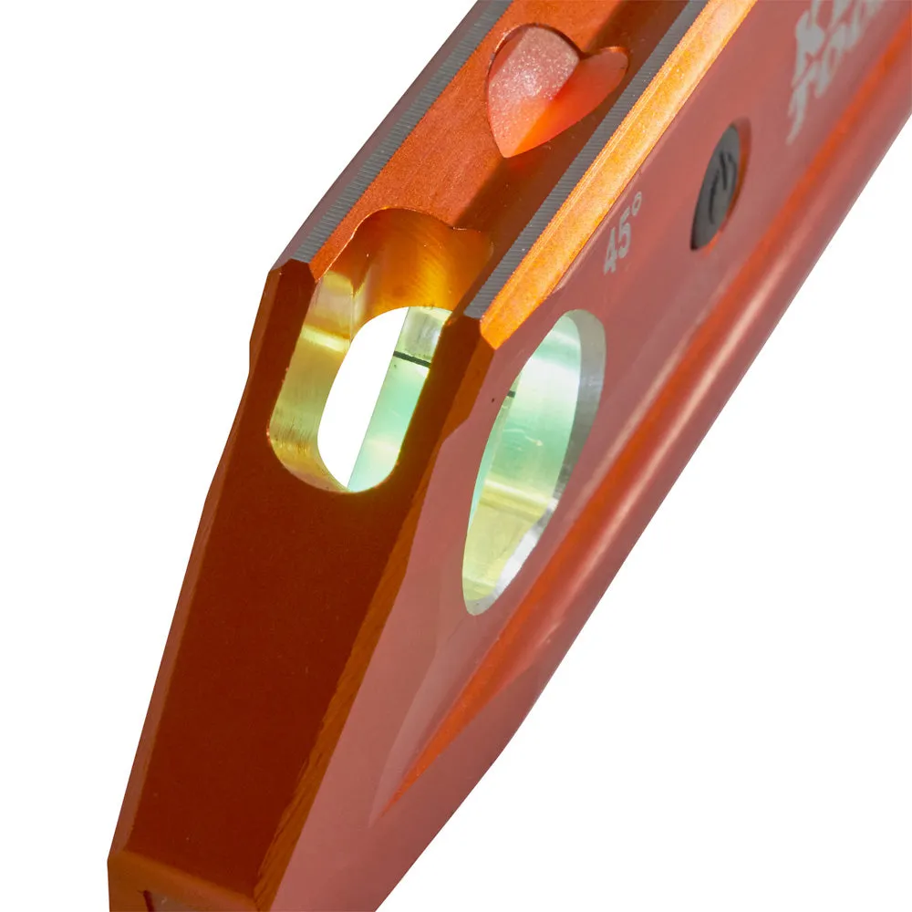 Klein Tools 935RBLT Lighted Level, Magnetic Torpedo, 3 Vial, V-Groove and Magnet Track