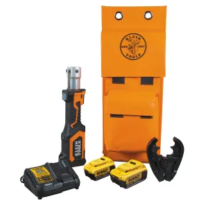 Klein Tools BAT207T234H Battery-Operated Crimper, 0  Die Head, 4 Ah