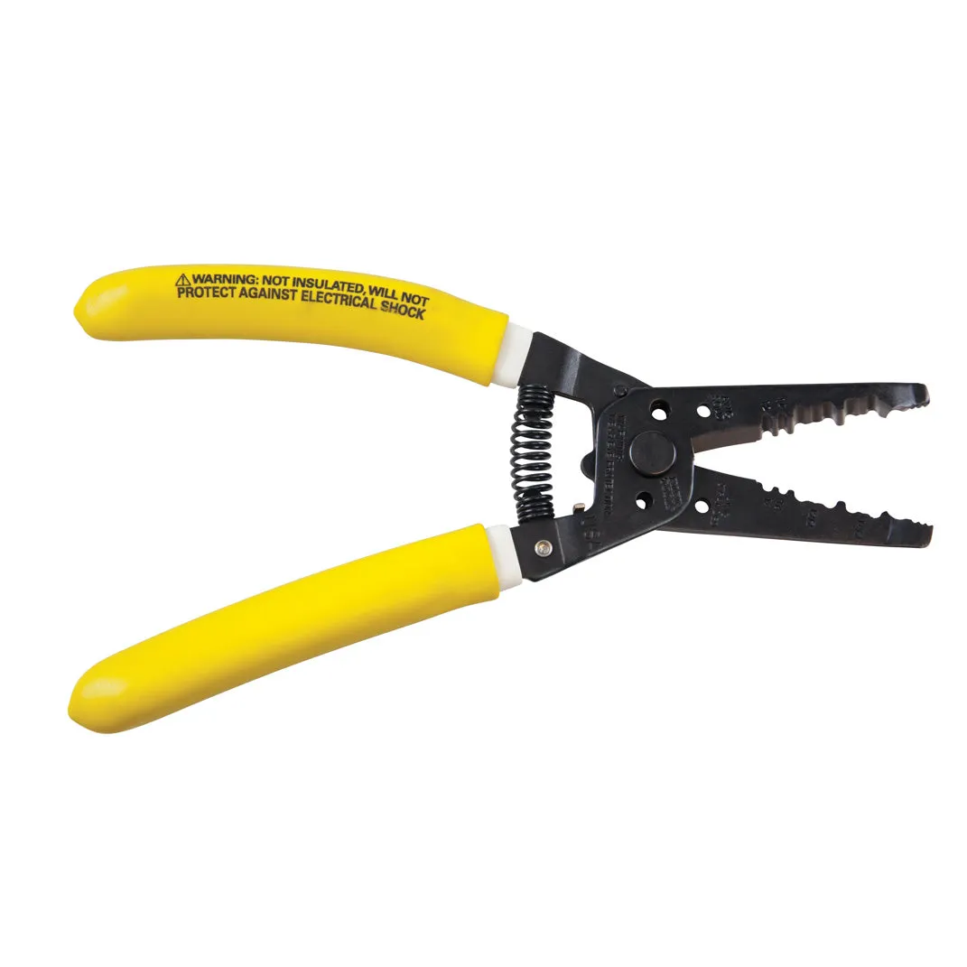 Klein Tools K1412 Wire Cutter and Wire Stripper, Cuts Solid Copper Wire, Strips 12 and 14 AWG Solid Wire