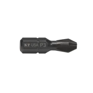Klein Tools PH315 Phillips Insert Power Driver, #3 x 1", 5-Pack