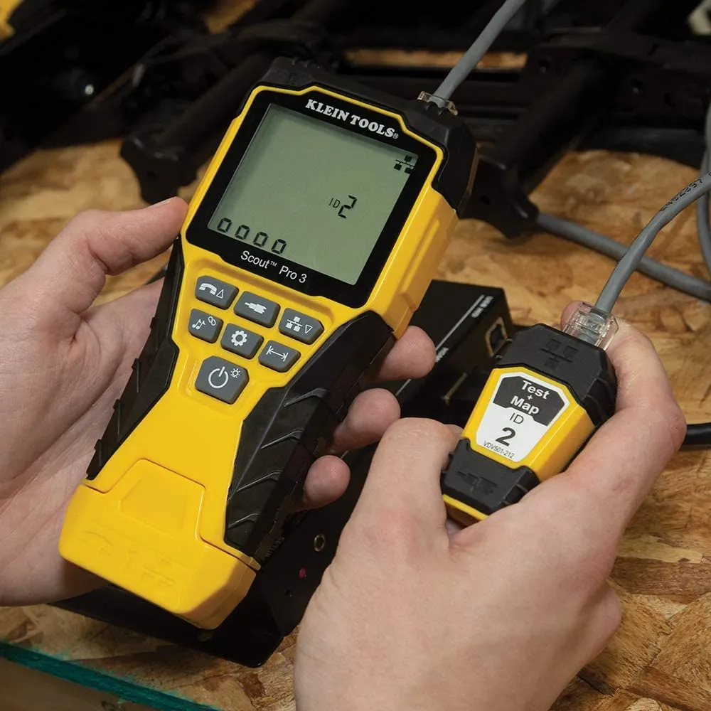 Klein Tools VDV501-222 Cable Tester Remote, Test   Map Remote #12 for Klein Tools Scout Pro 3 Cable Tester