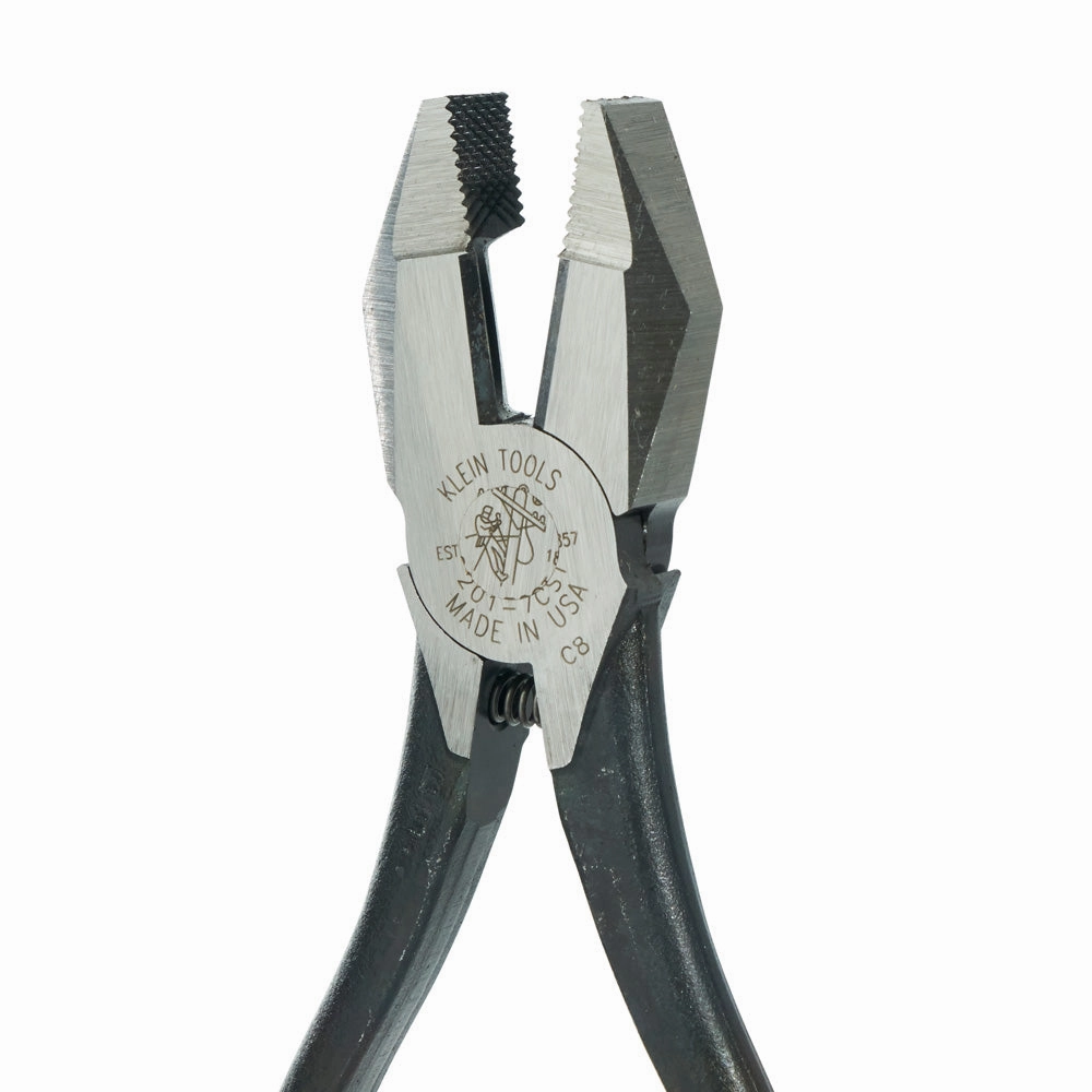Klein Tools 201-7CST Ironworker's Pliers, 9-Inch