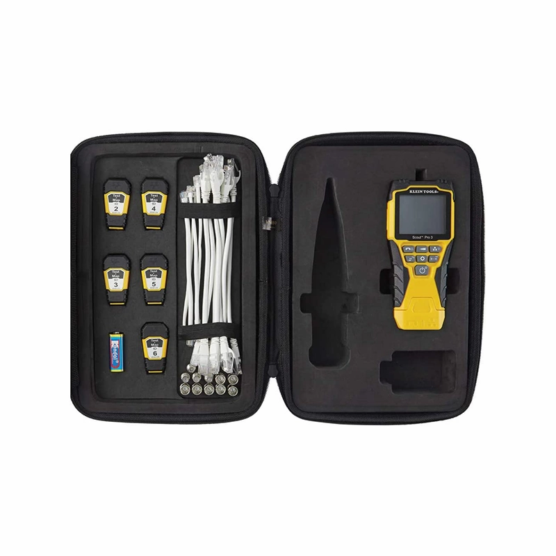 Klein Tools VDV770-125 Replacement Carrying Case for Scout Pro 3 Series Testers and Test   Map Remotes, Black