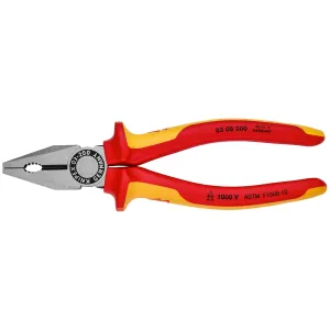 Knipex 03 08 200 SBA 8" Combination Pliers-1000V Insulated