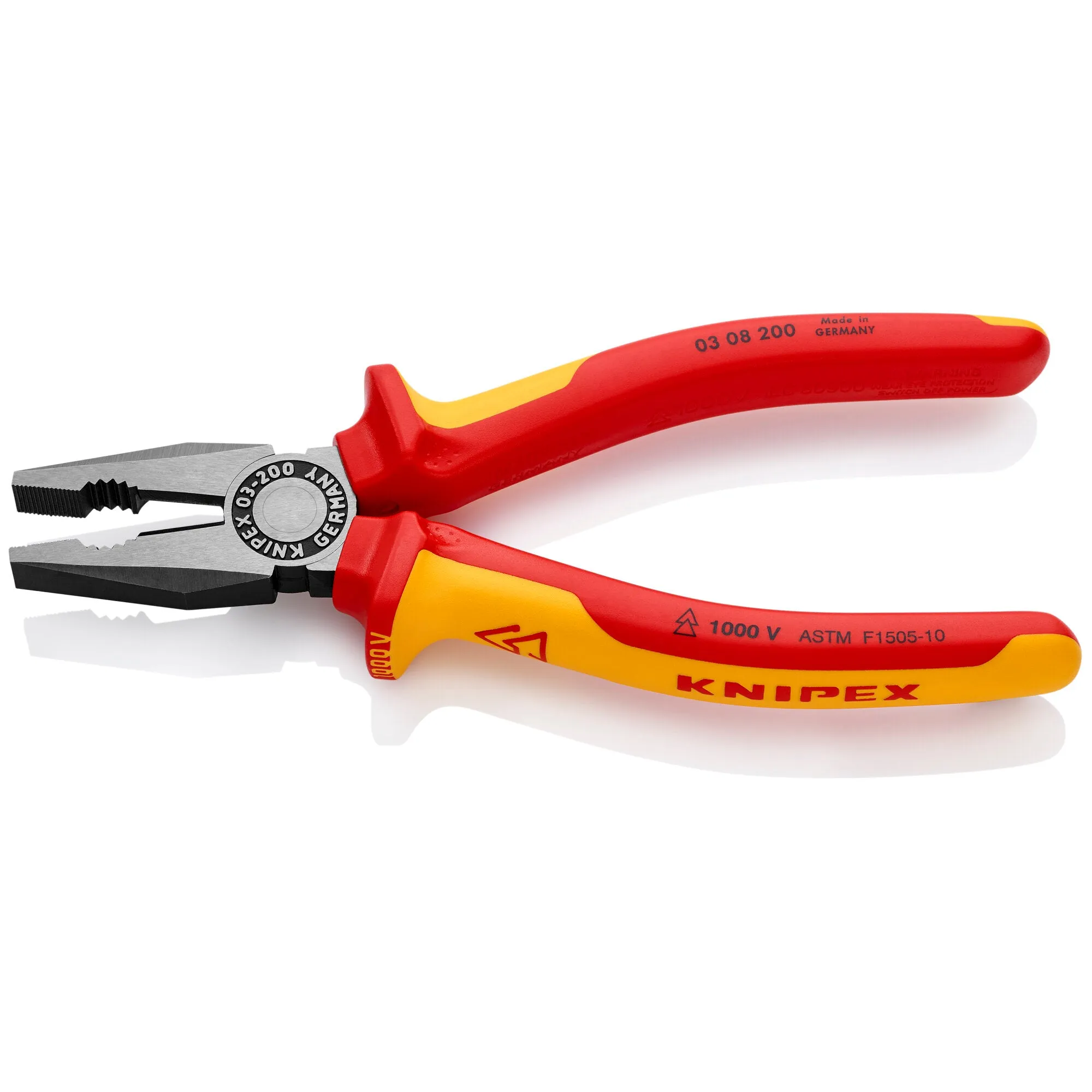 Knipex 03 08 200 SBA 8" Combination Pliers-1000V Insulated