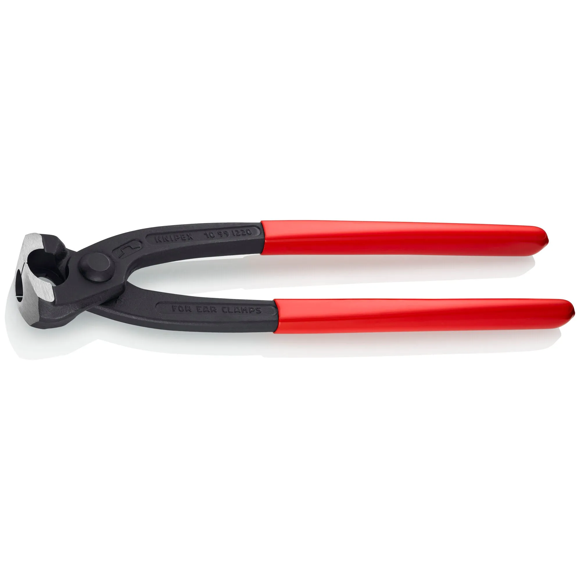 Knipex 10 99 I220 SBA 8 3/4" Ear Clamp Pliers with Front and Side Jaws
