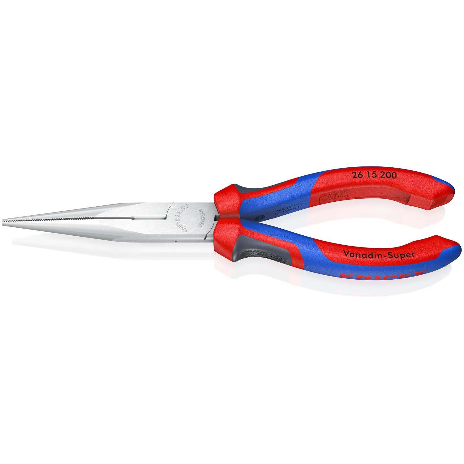 Knipex 26 15 200 KnipeXtend Long Nose Pliers with Cutter", 8"