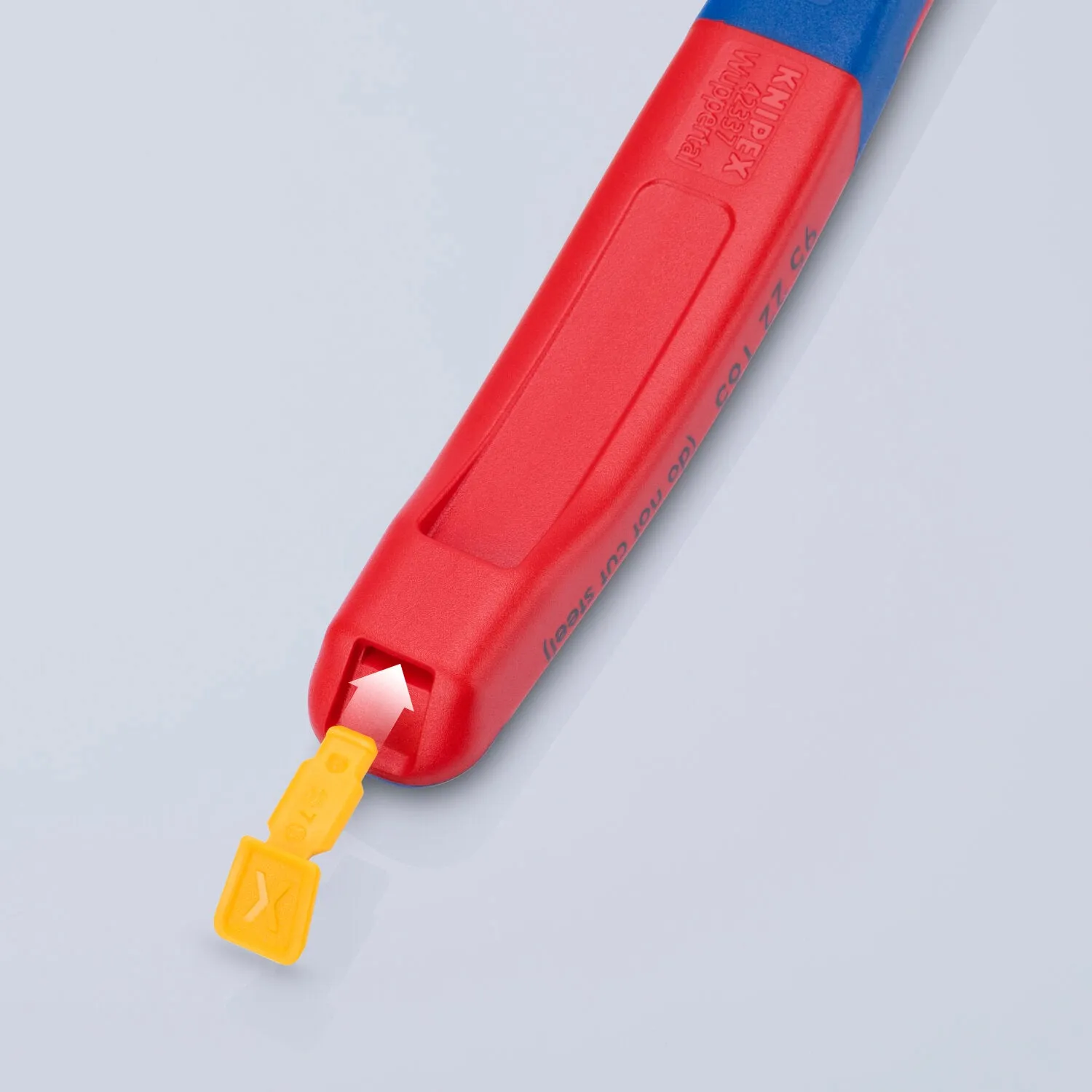 Knipex 26 15 200 KnipeXtend Long Nose Pliers with Cutter", 8"