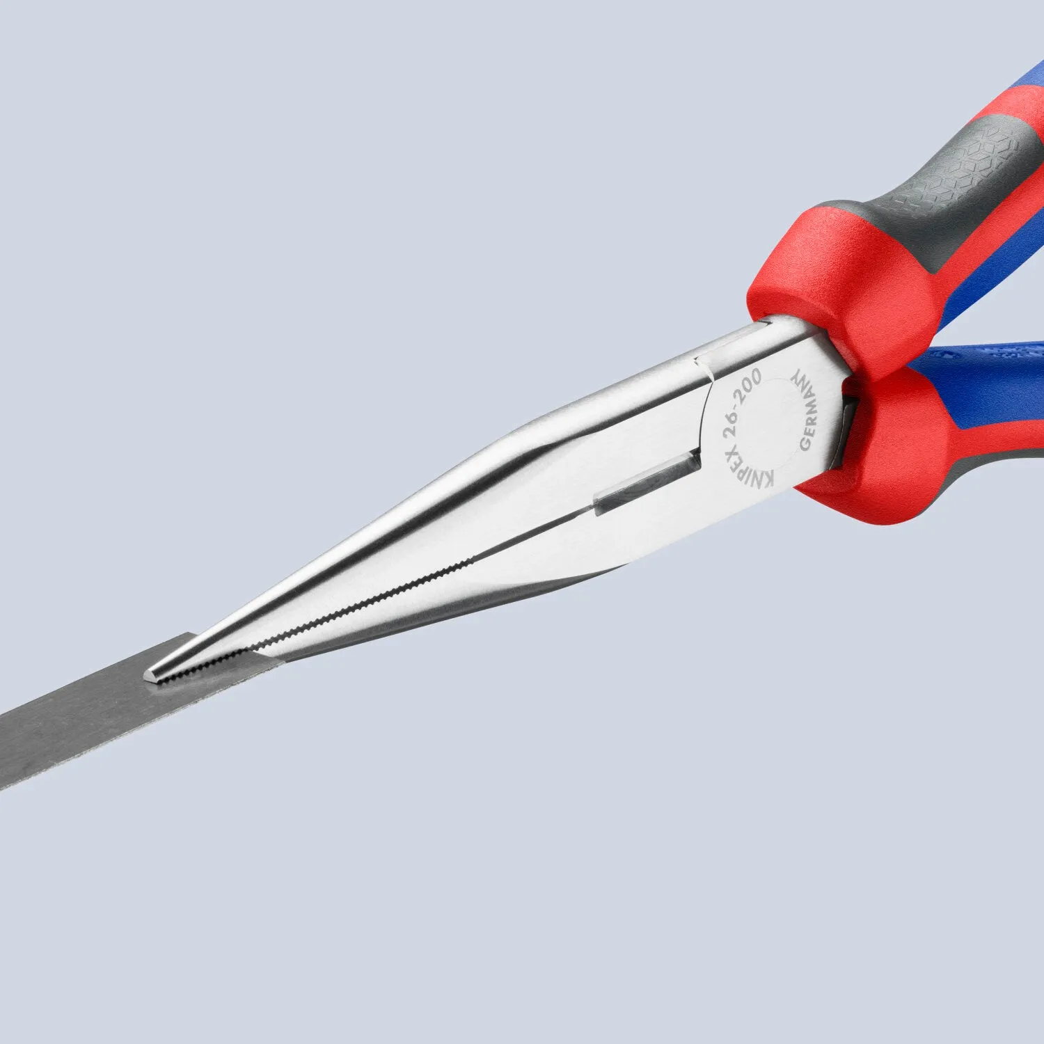 Knipex 26 15 200 KnipeXtend Long Nose Pliers with Cutter", 8"