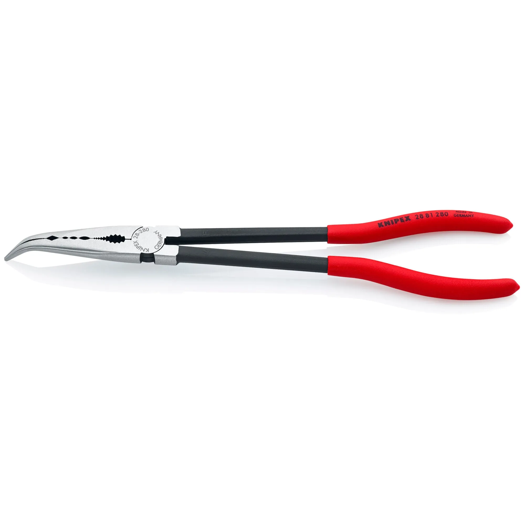 Knipex 28 81 280 SBA 11" Extra Long Needle-Nose 45 Angled Pliers