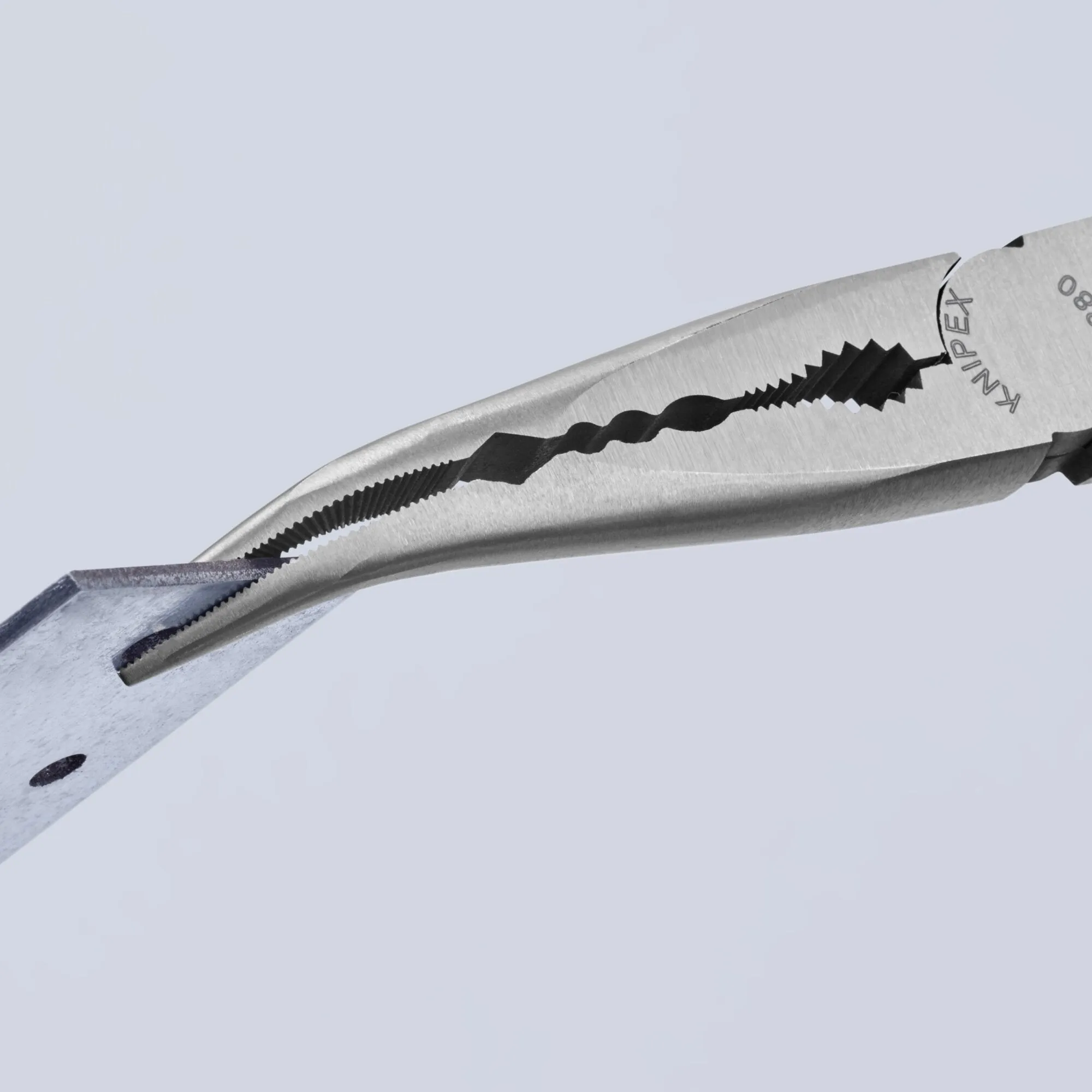 Knipex 28 81 280 SBA 11" Extra Long Needle-Nose 45 Angled Pliers
