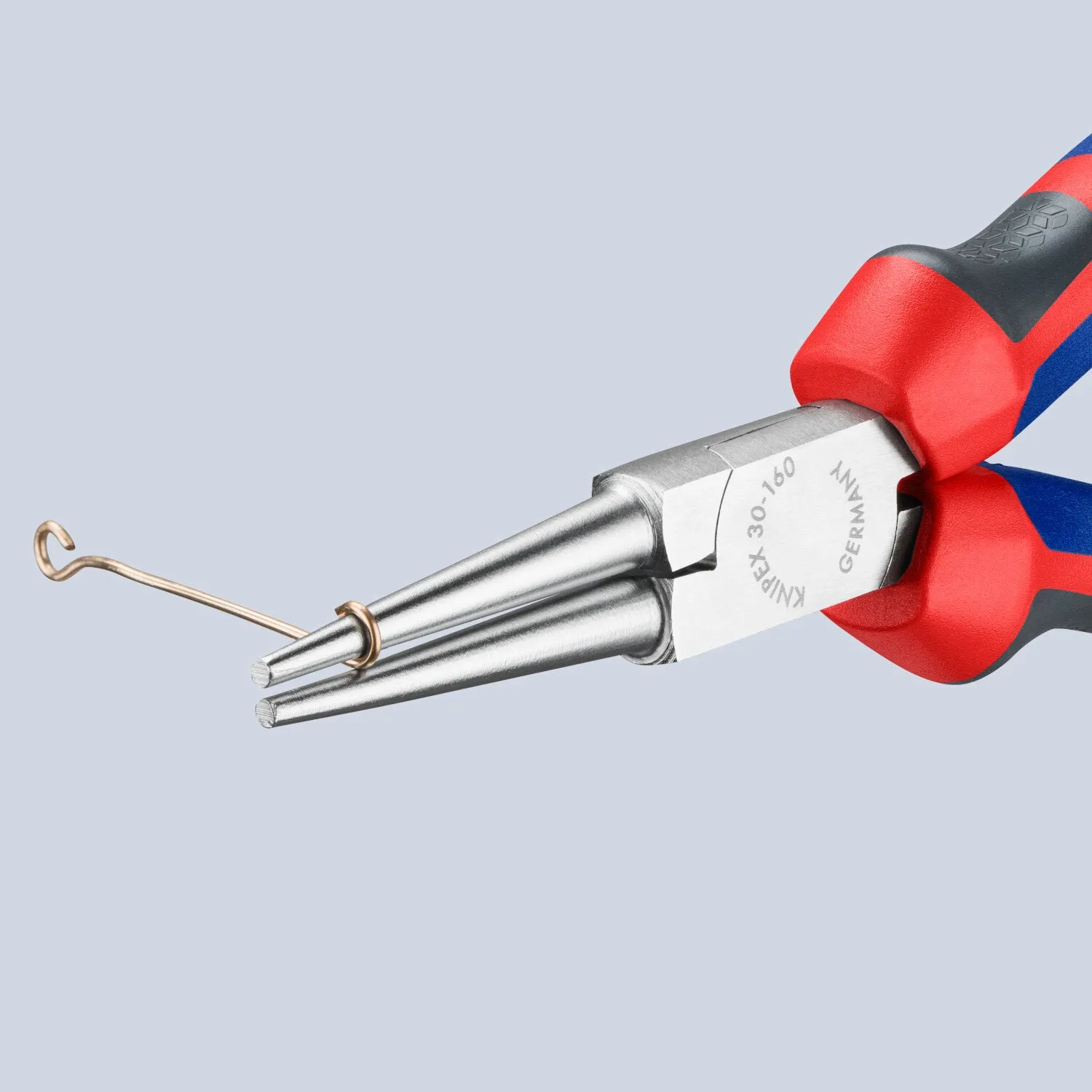 Knipex 30 35 160 KnipeXtend Long Nose Pliers - Round Tips, 6 1/4"