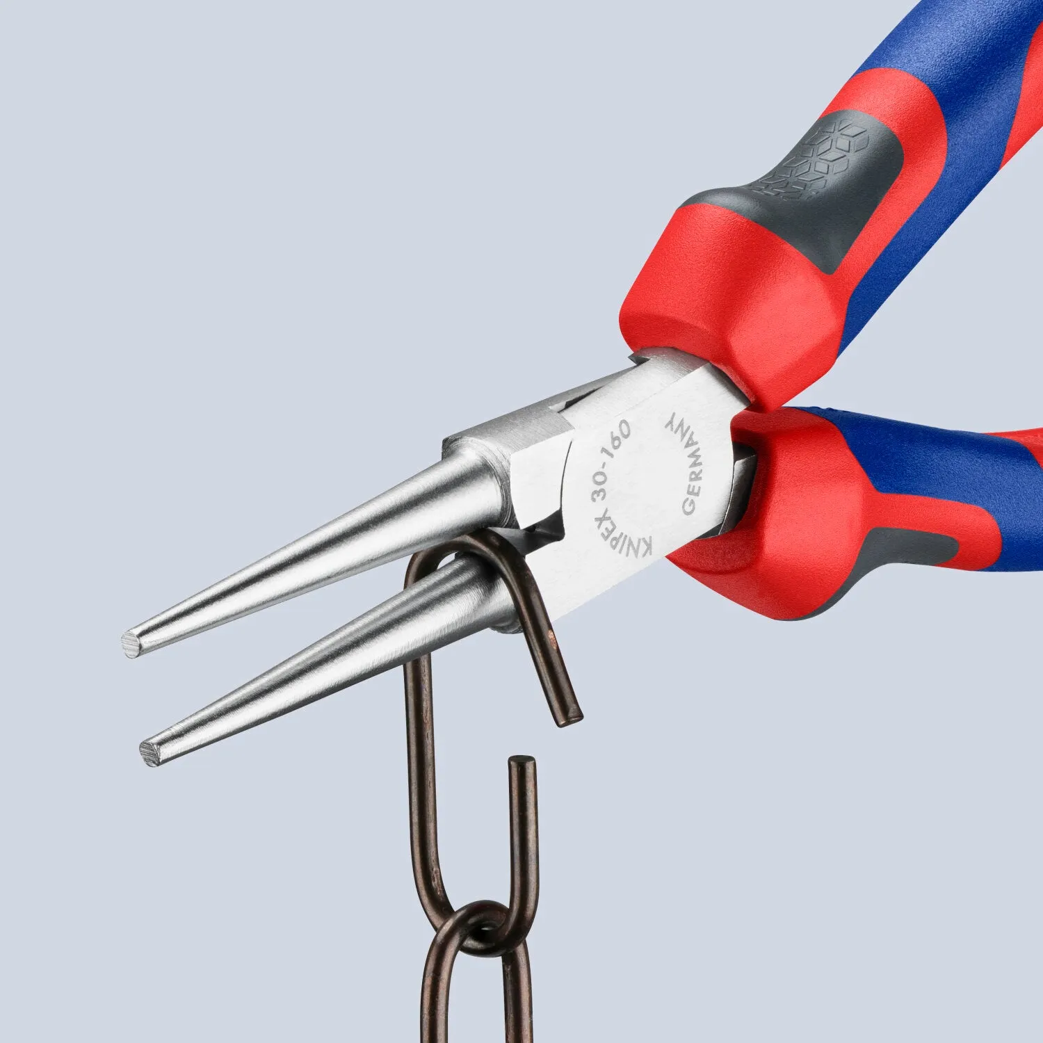 Knipex 30 35 160 KnipeXtend Long Nose Pliers - Round Tips, 6 1/4"
