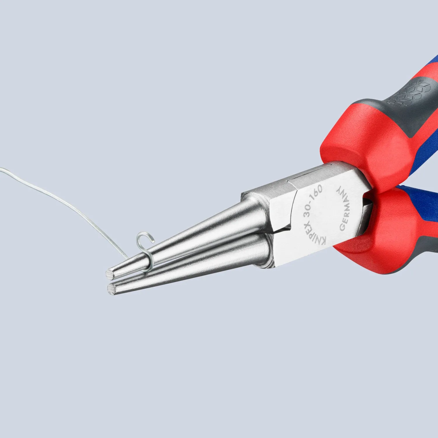 Knipex 30 35 160 KnipeXtend Long Nose Pliers - Round Tips, 6 1/4"