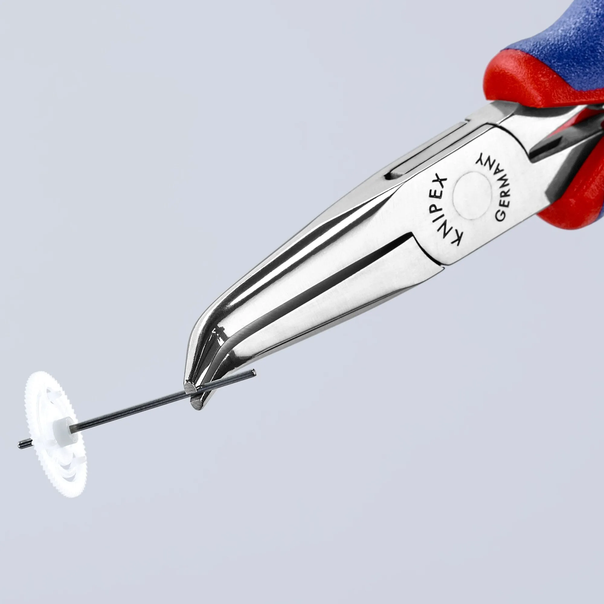 Knipex 35 82 145 5 3/4" Electronics 45 Angled Pliers-Half Round Tips