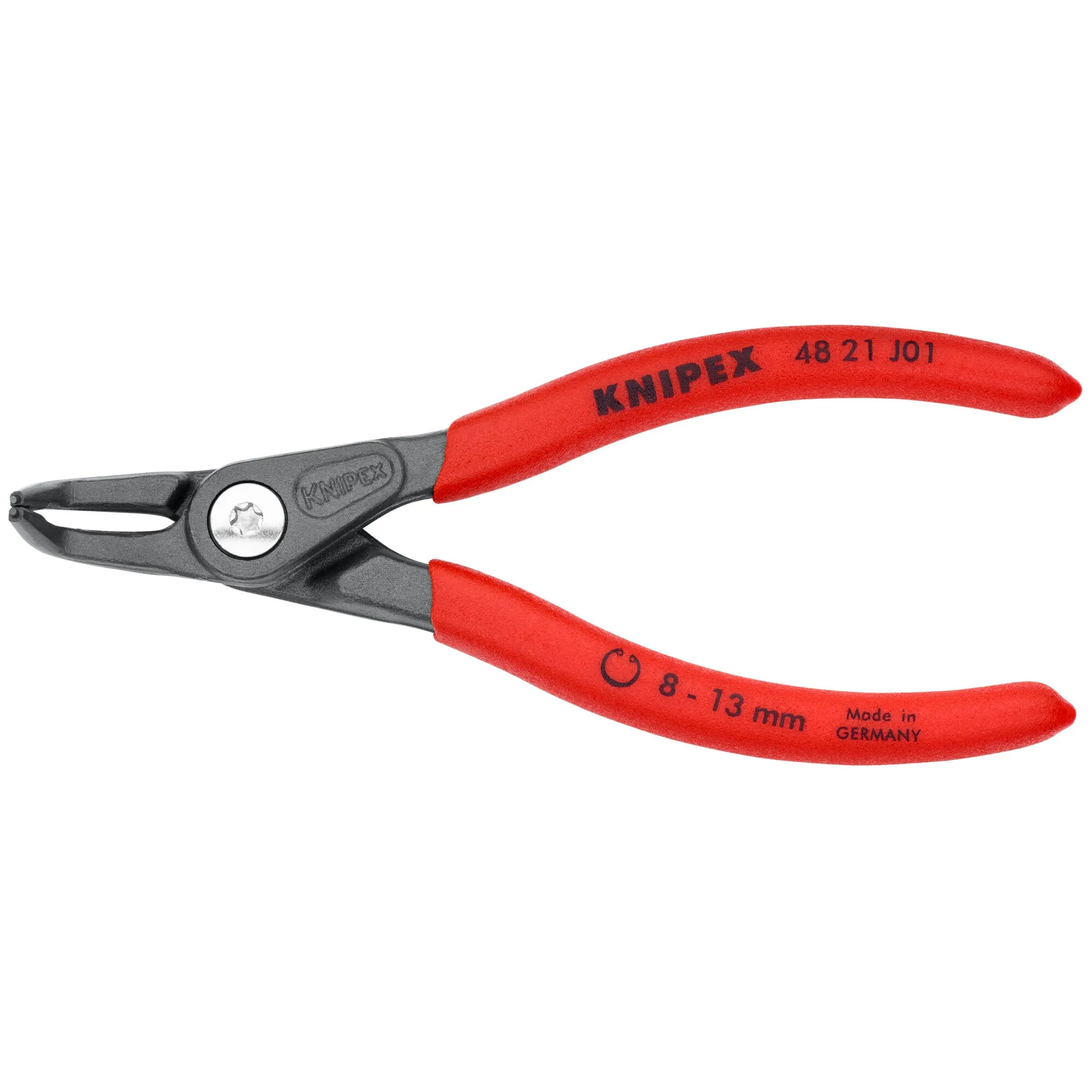 Knipex 48 21 J01 5 1/8" Internal 90 Angled Precision Snap Ring Pliers