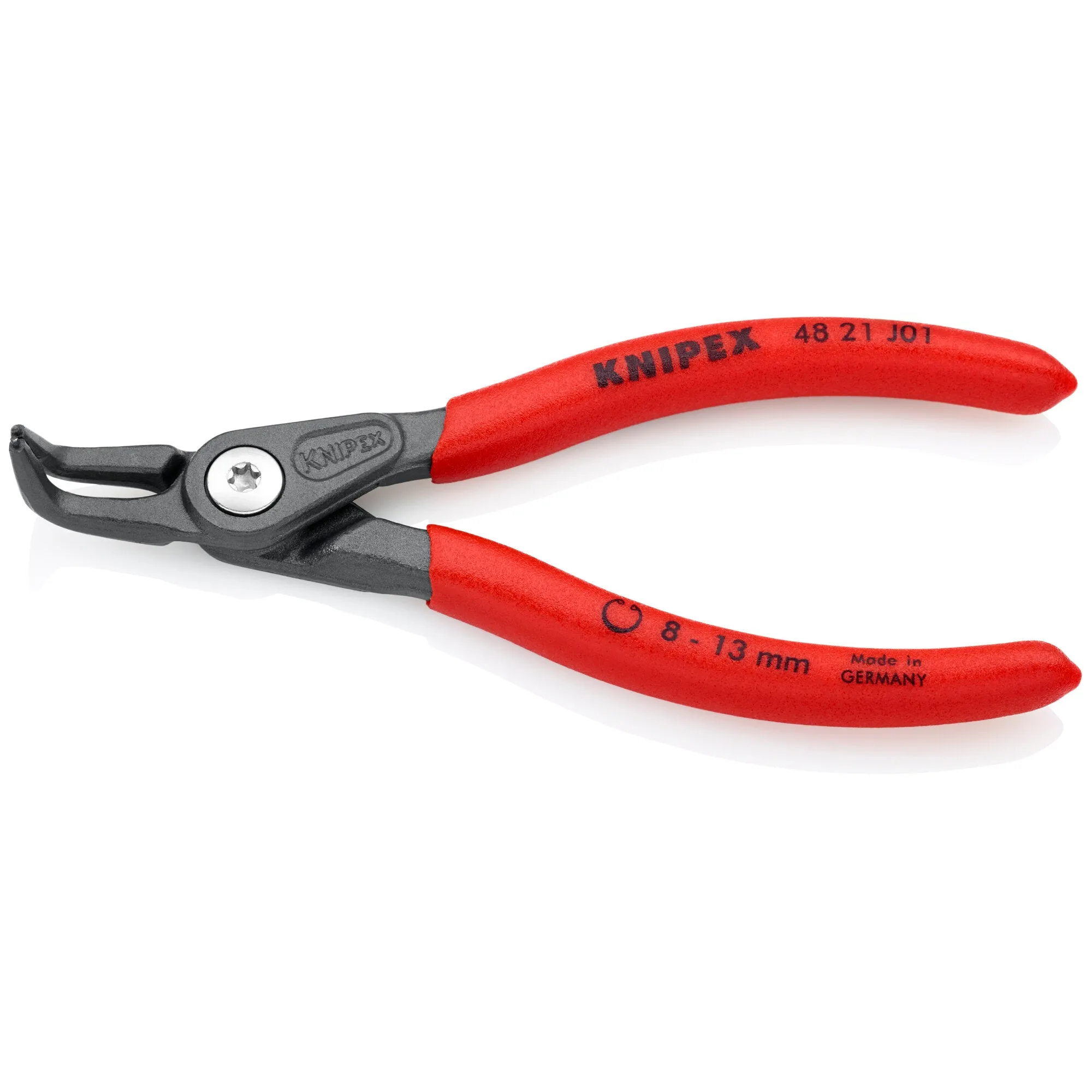 Knipex 48 21 J01 5 1/8" Internal 90 Angled Precision Snap Ring Pliers