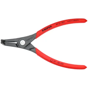Knipex 49 21 A21 SBA 6 1/2" External 90 Angled Precision Snap Ring Pliers