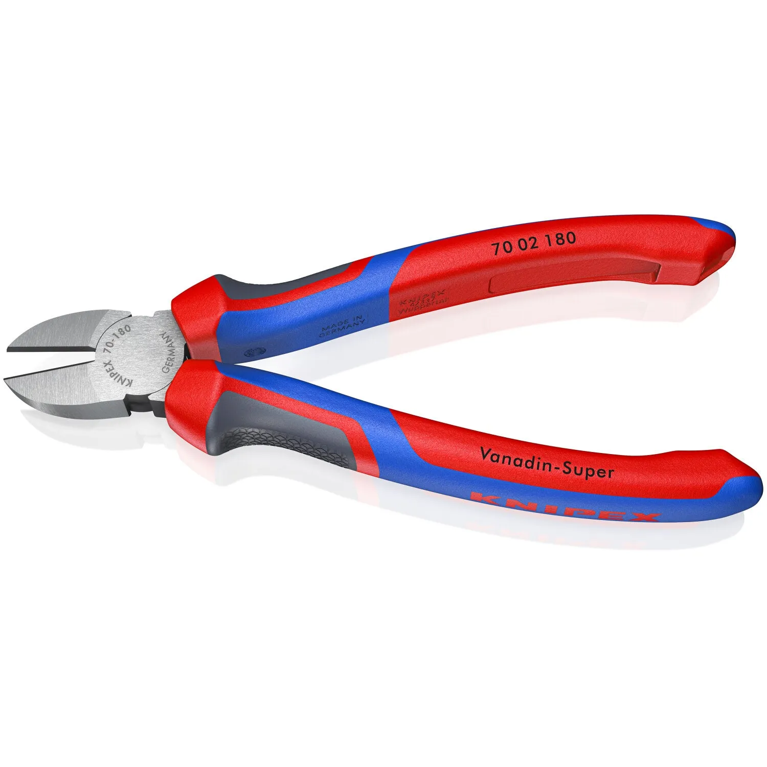 Knipex 70 02 180 KnipeXtend Diagonal Cutters, 7 1/4"