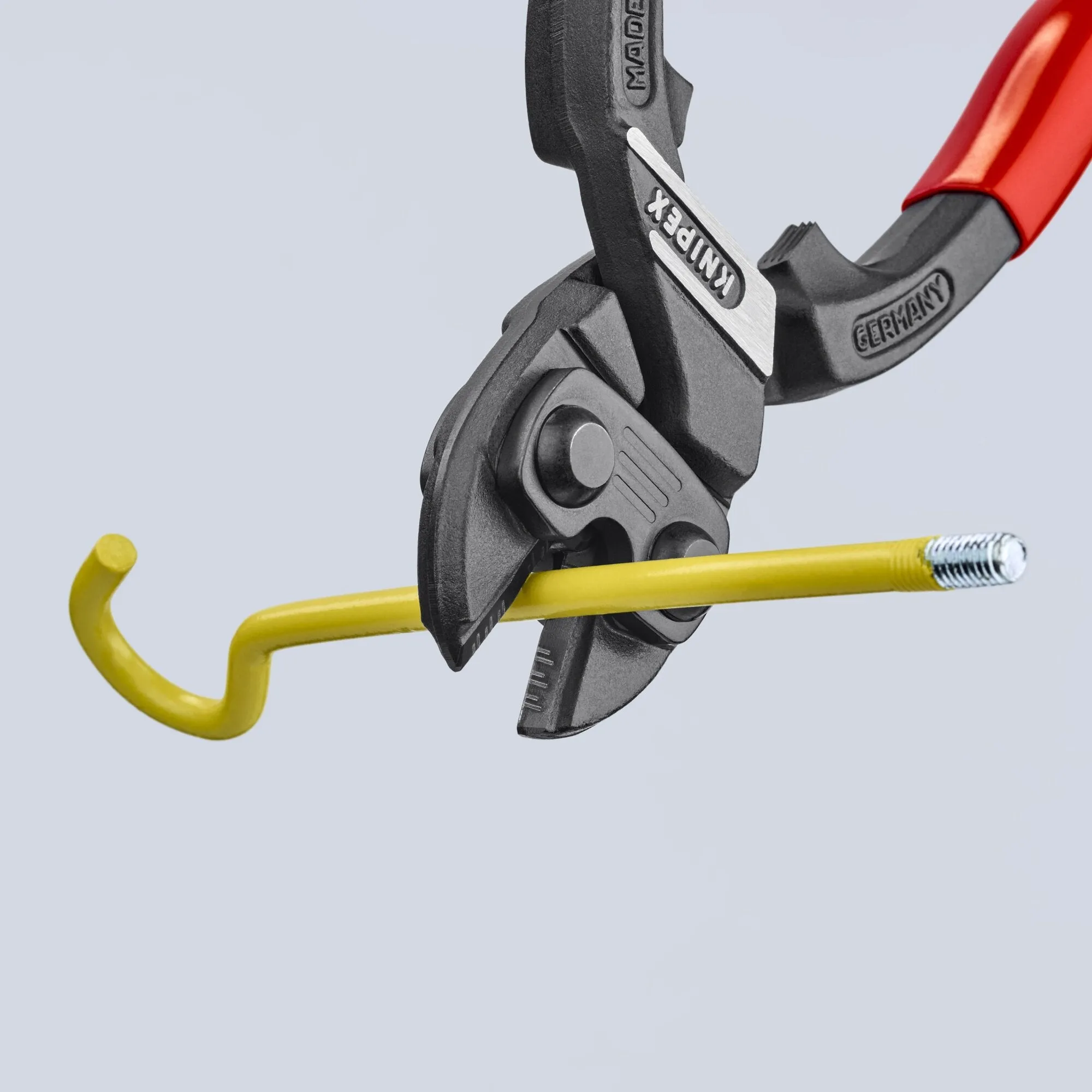 Knipex 71 31 250 10" CoBolt High Leverage XL Compact Bolt Cutters-Notched Blade